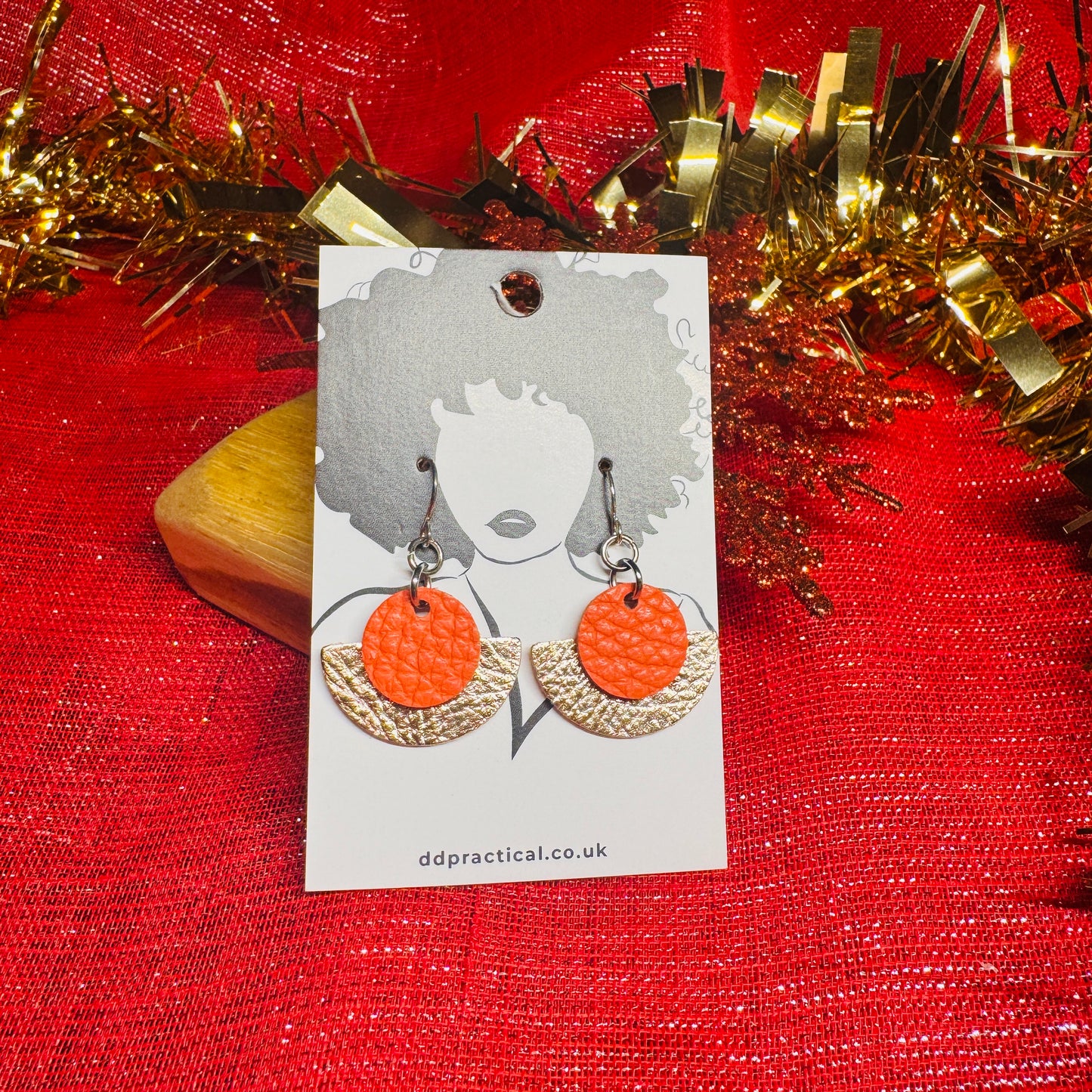 Leather Earrings - Jazzy