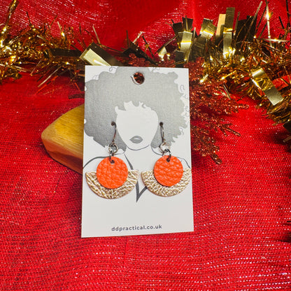 Leather Earrings - Jazzy