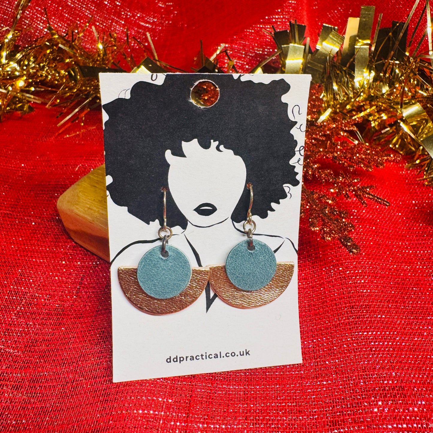 Leather Earrings - Jazzy