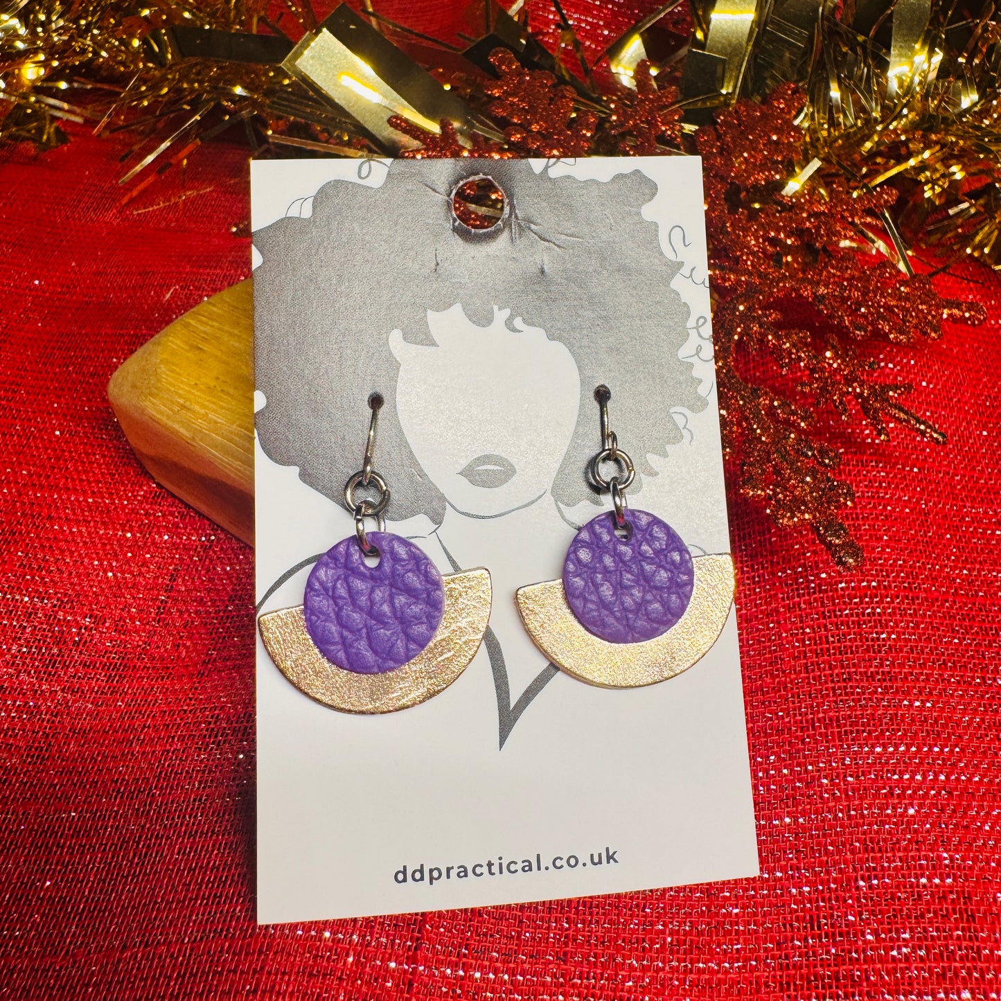 Leather Earrings - Jazzy