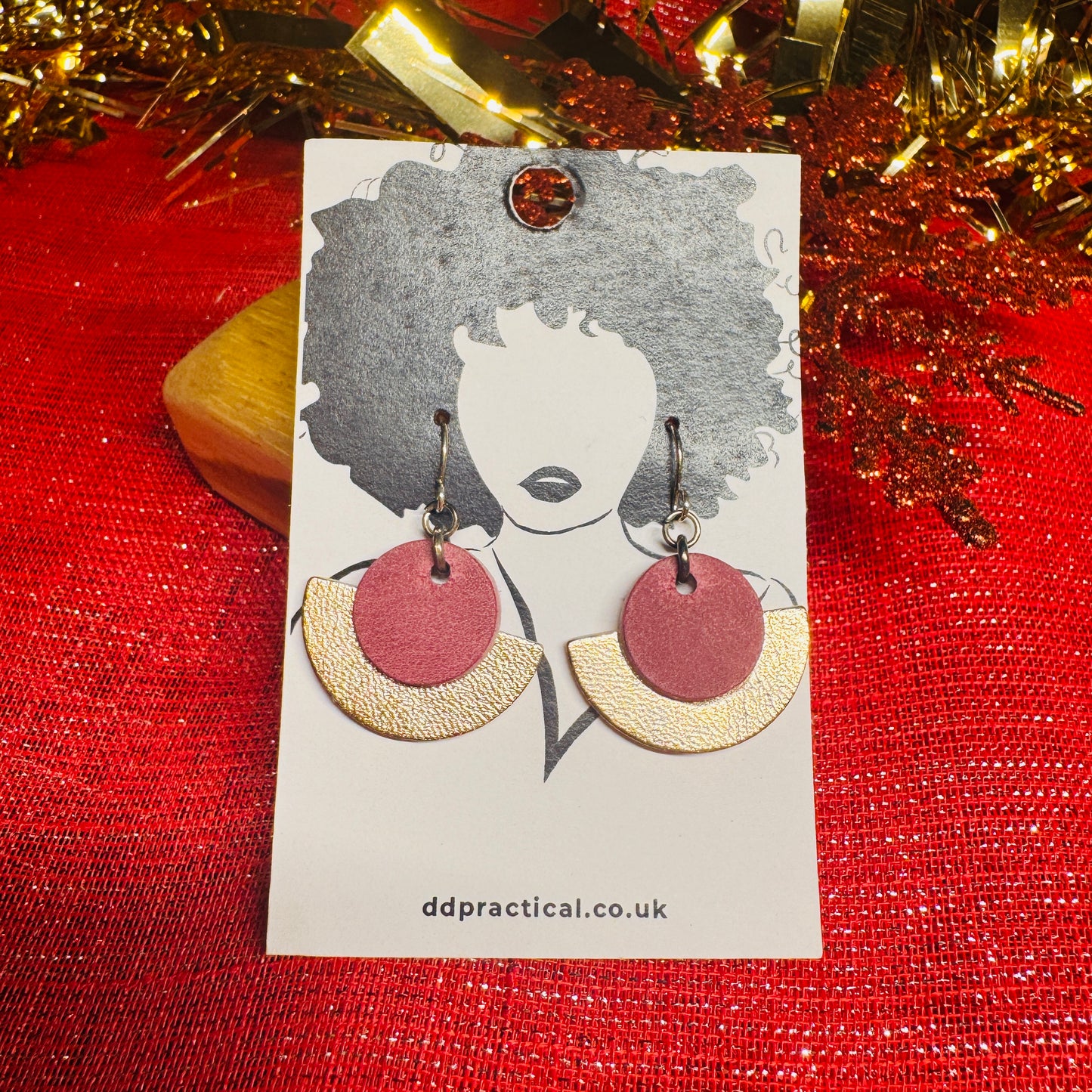 Leather Earrings - Jazzy