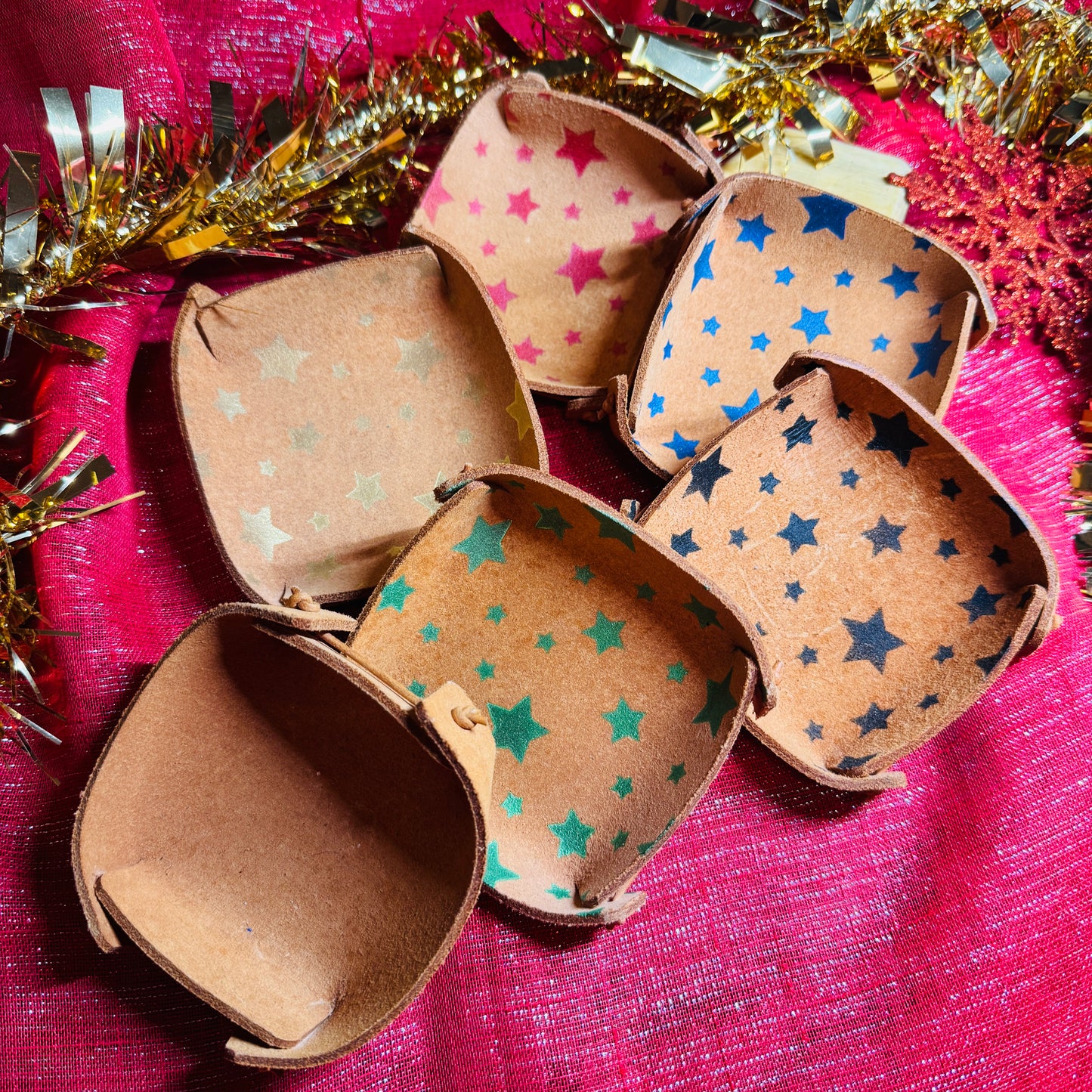 Leather Trinket Tray
