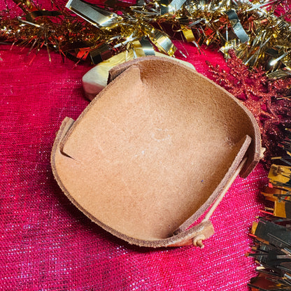 Leather Trinket Tray