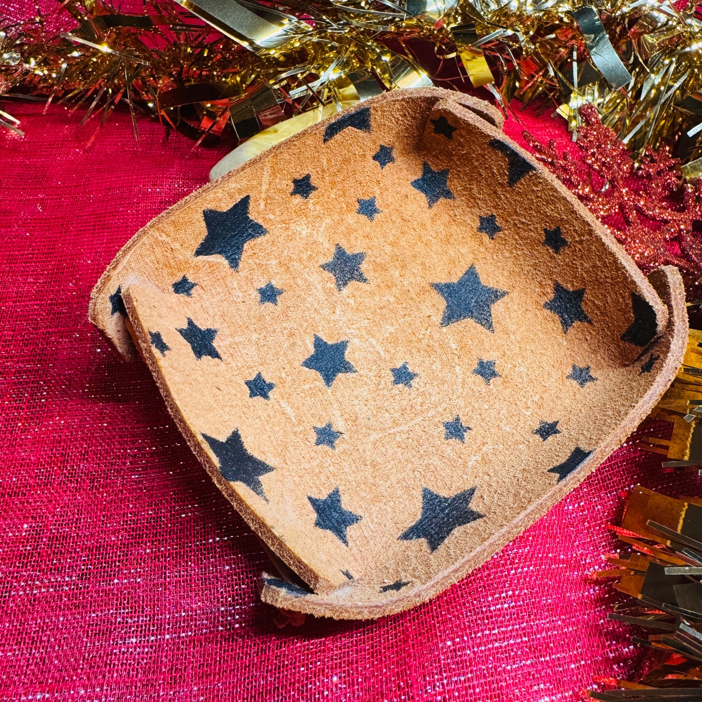 Leather Trinket Tray