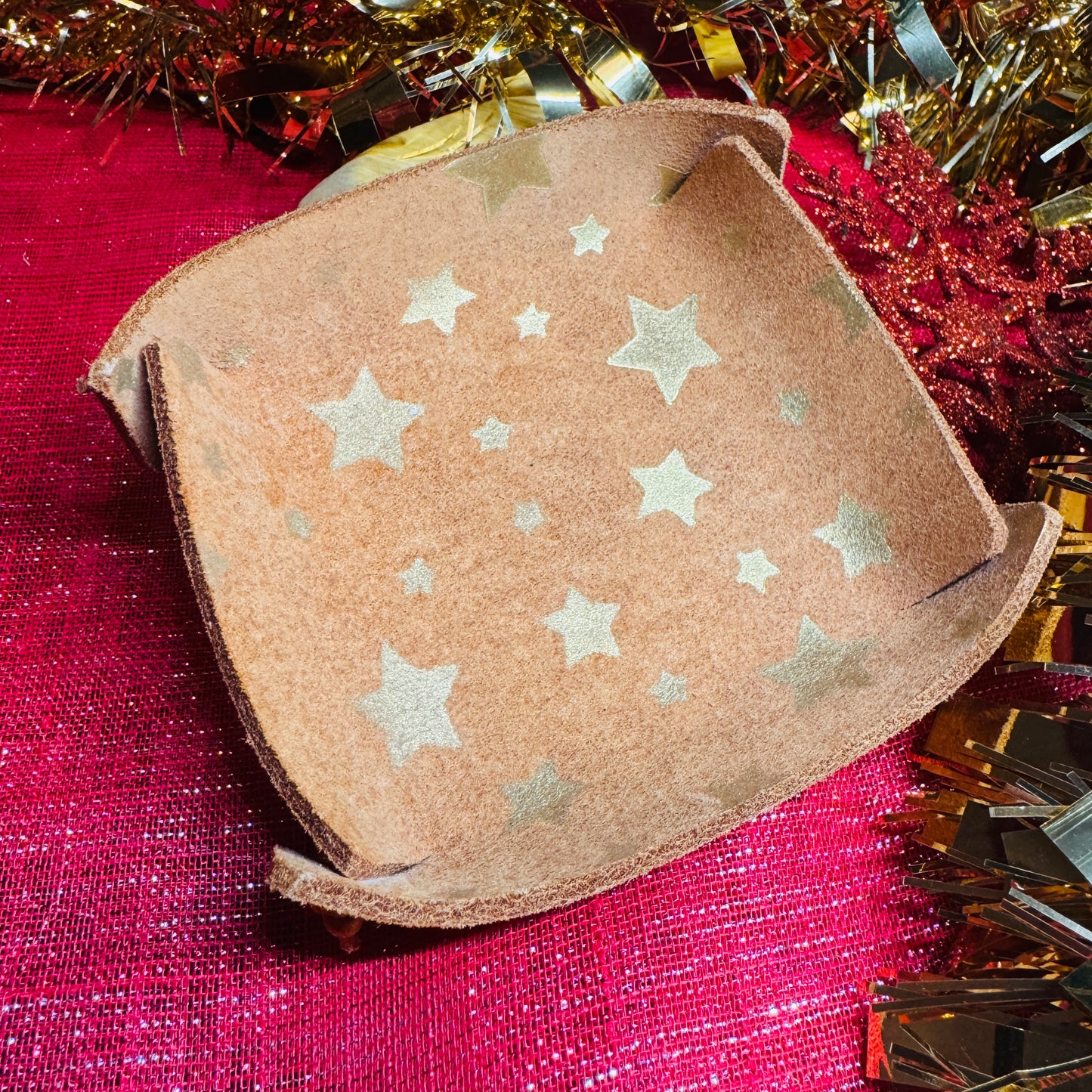 Leather Trinket Tray