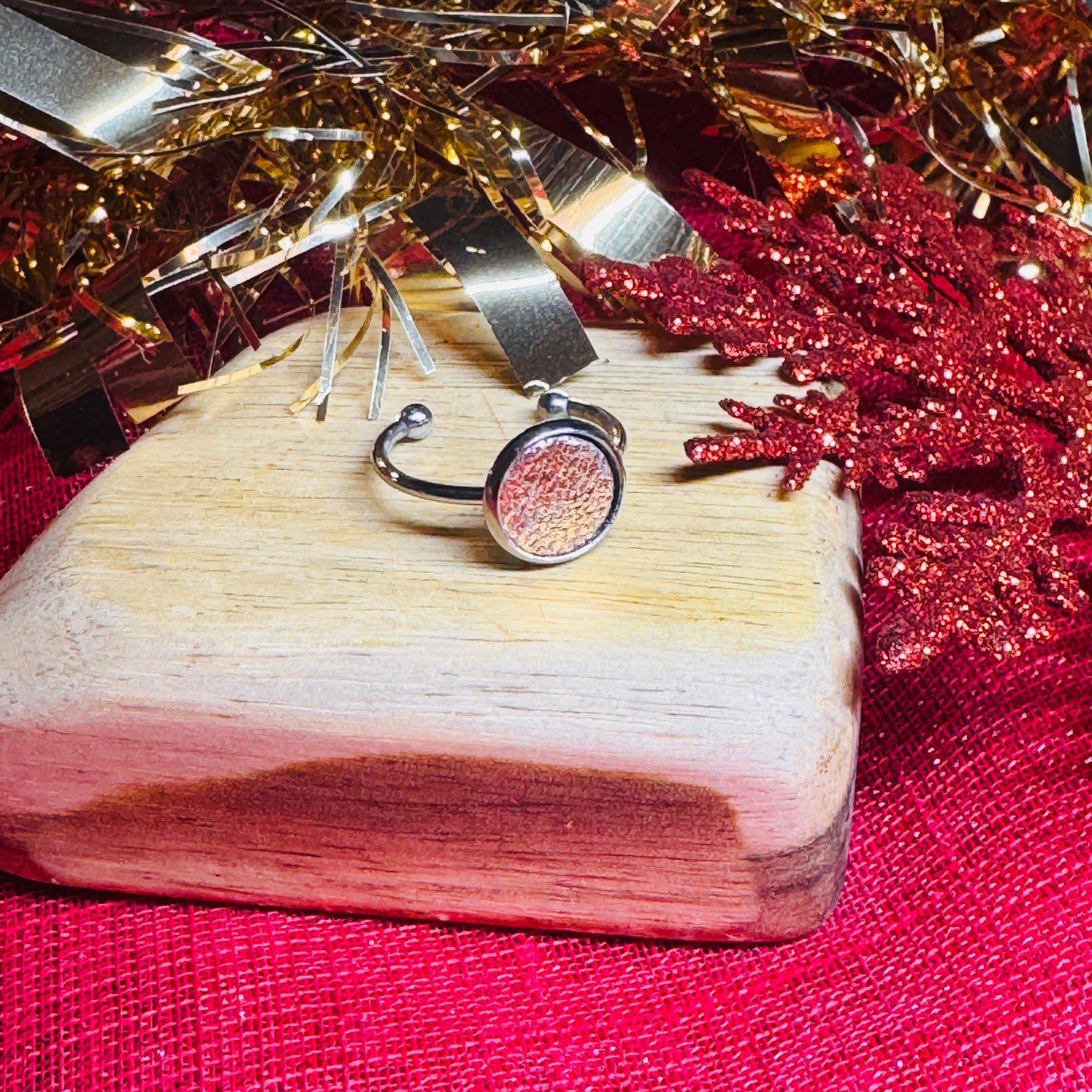 Leather & Stainless Steel Adjustable Rings