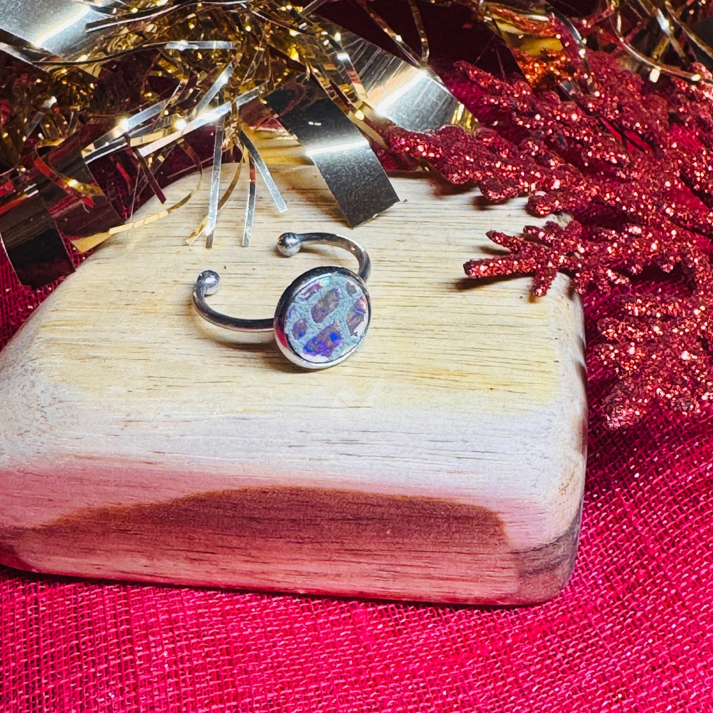 Leather & Stainless Steel Adjustable Rings