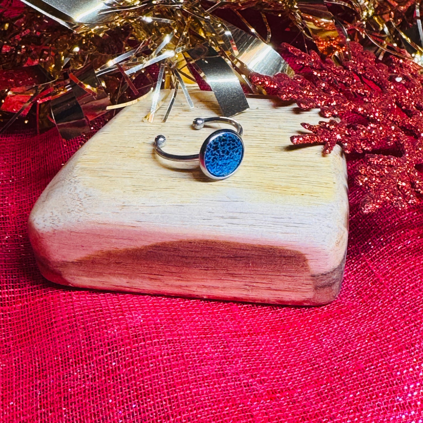 Leather & Stainless Steel Adjustable Rings