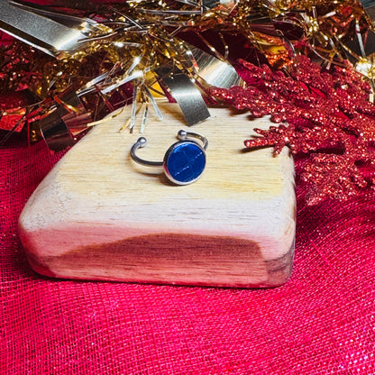 Leather & Stainless Steel Adjustable Rings