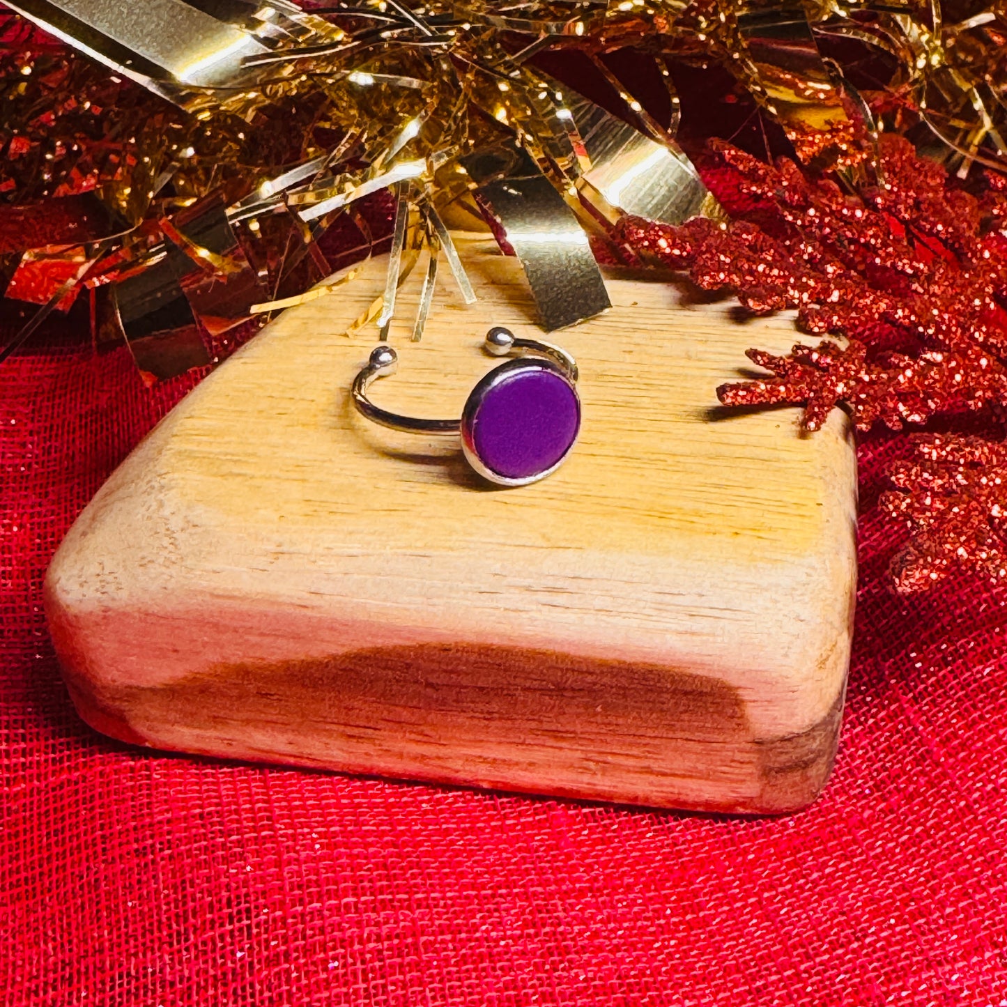 Leather & Stainless Steel Adjustable Rings