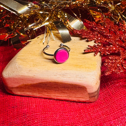 Leather & Stainless Steel Adjustable Rings