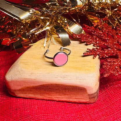 Leather & Stainless Steel Adjustable Rings