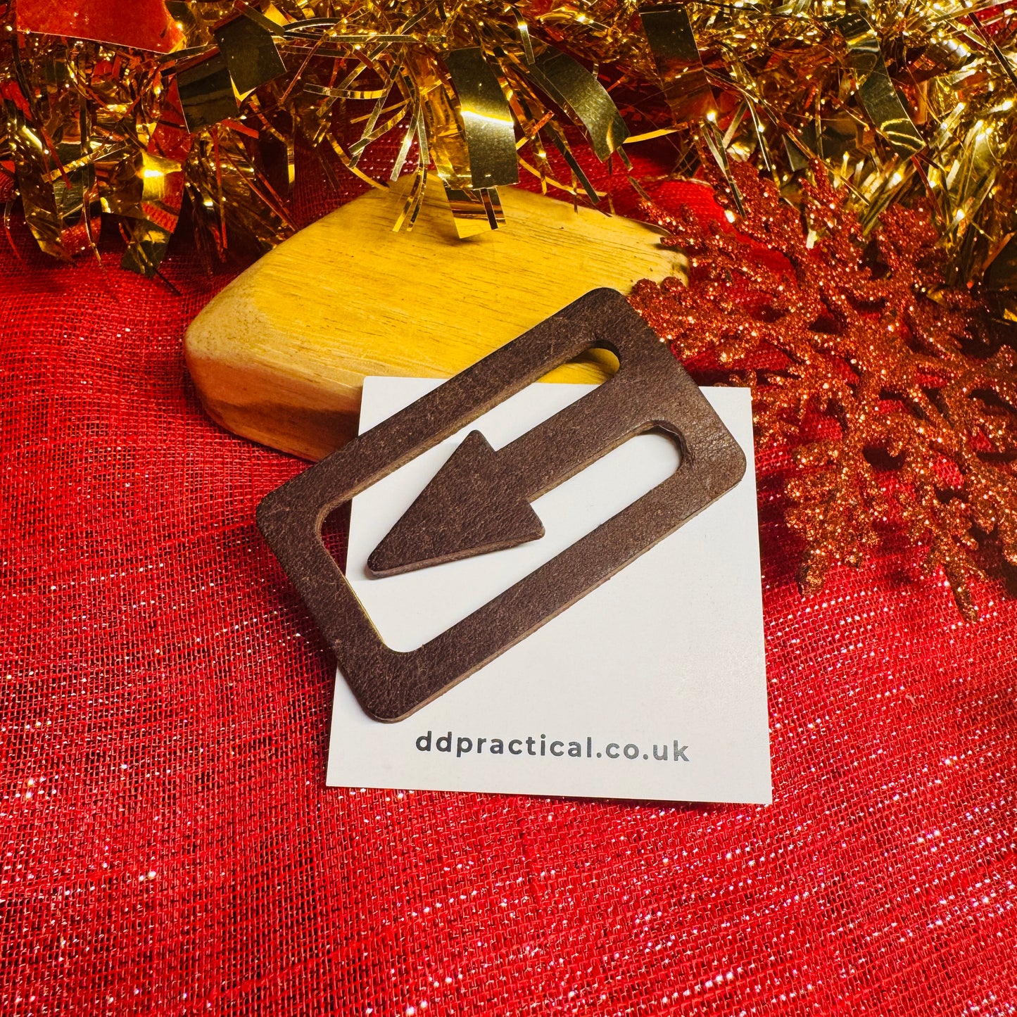 Leather Page Marker - Small