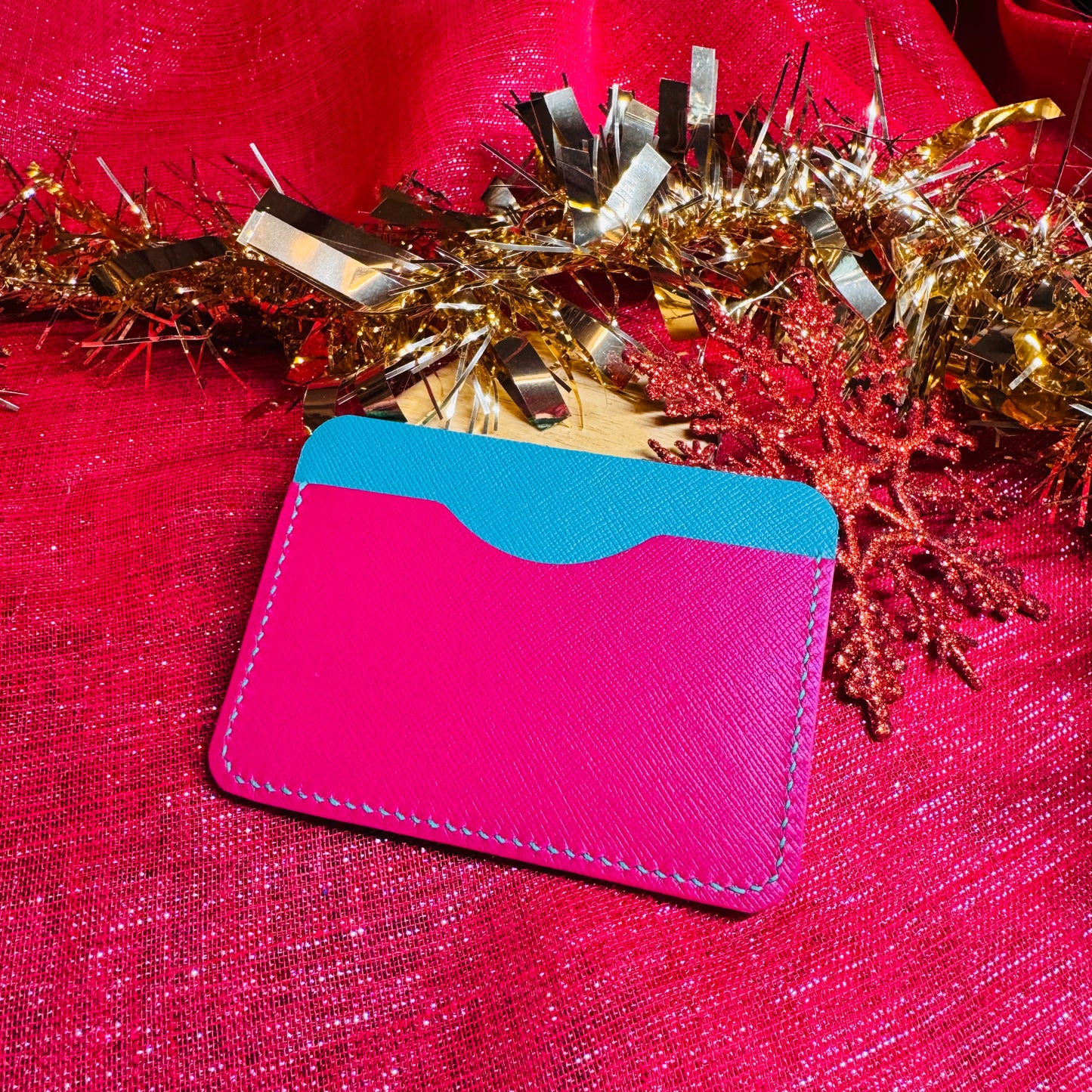 Leather Card Pockets