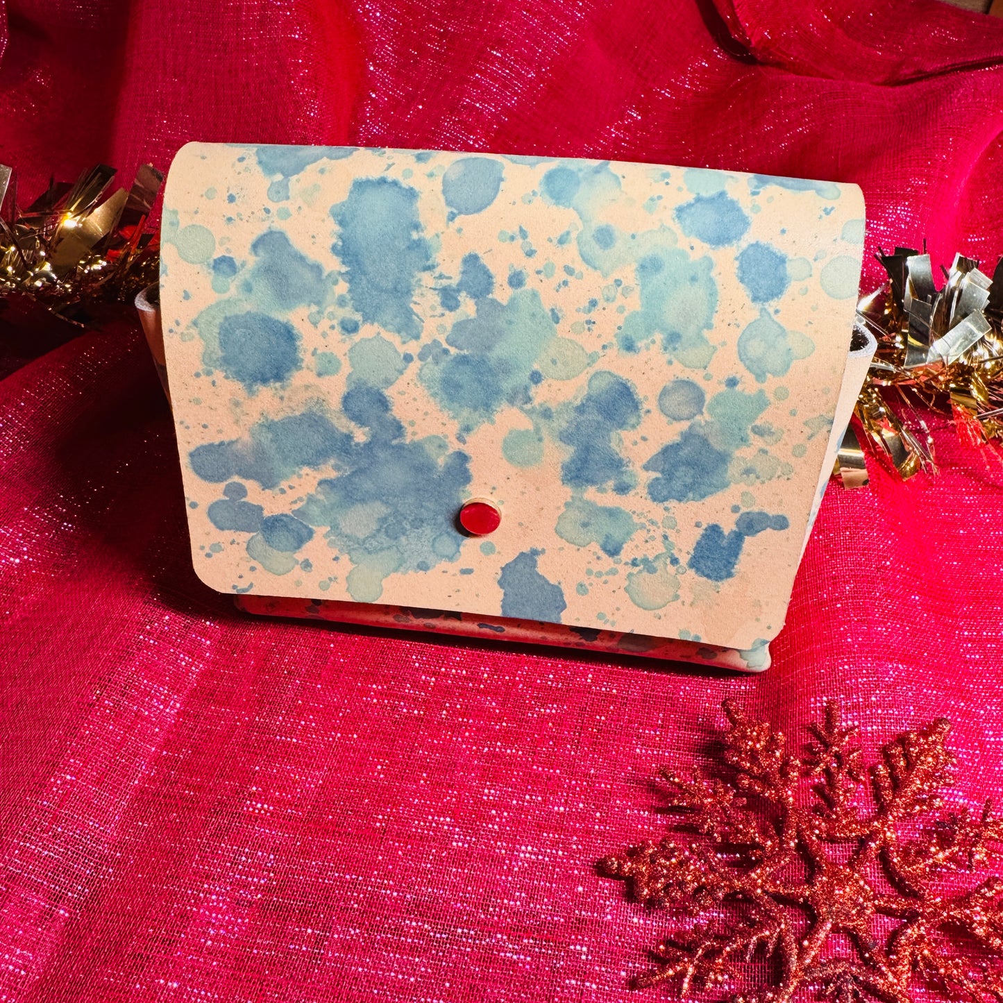 Leather Practical Pouch - InkSplat