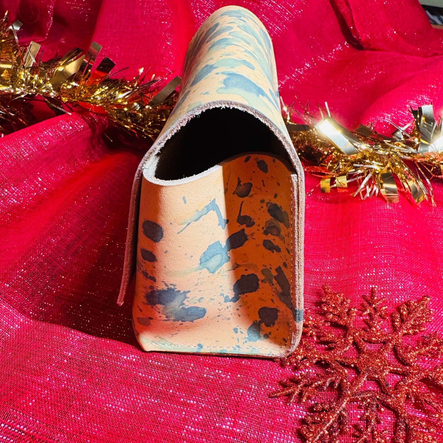 Leather Practical Pouch - InkSplat