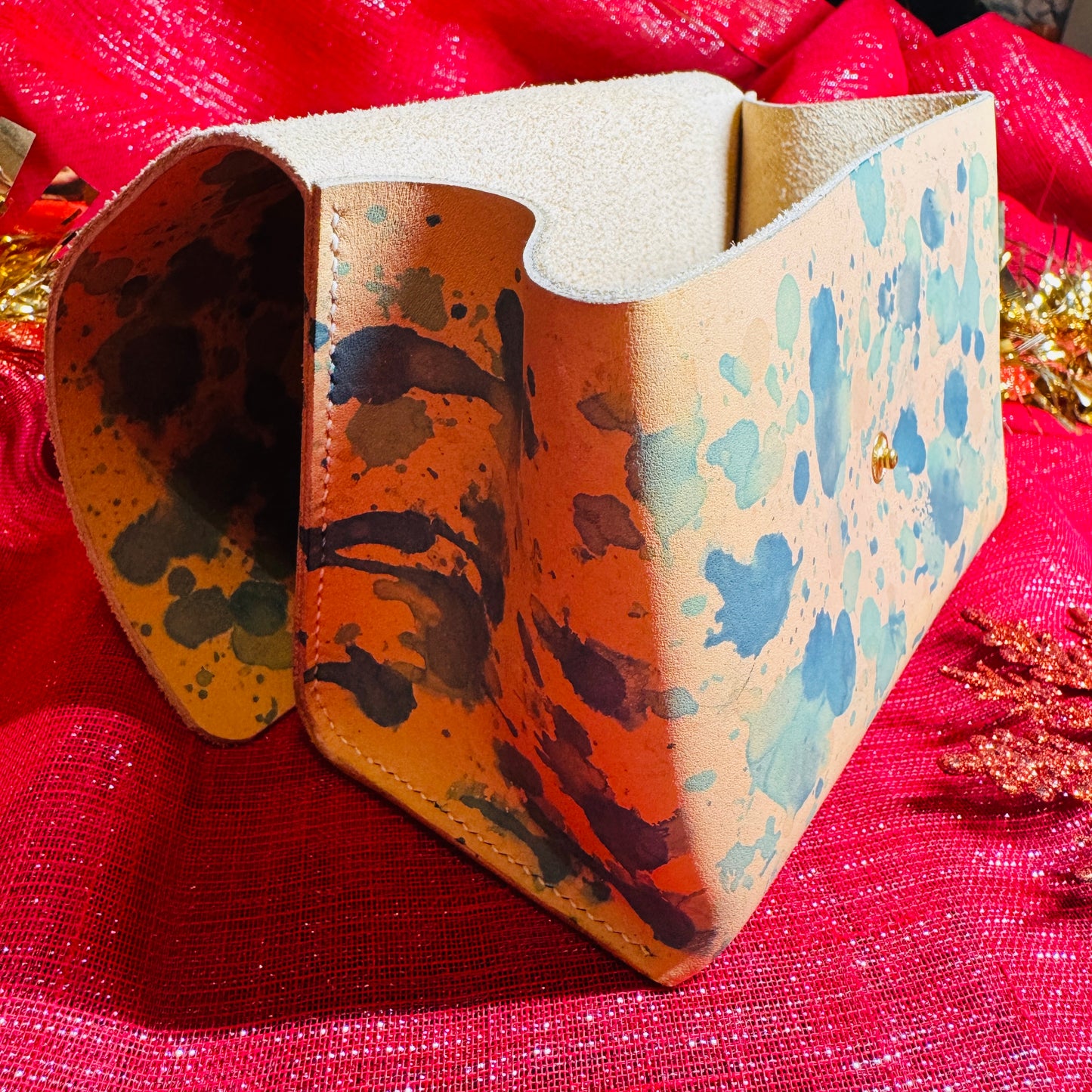 Leather Practical Pouch - InkSplat