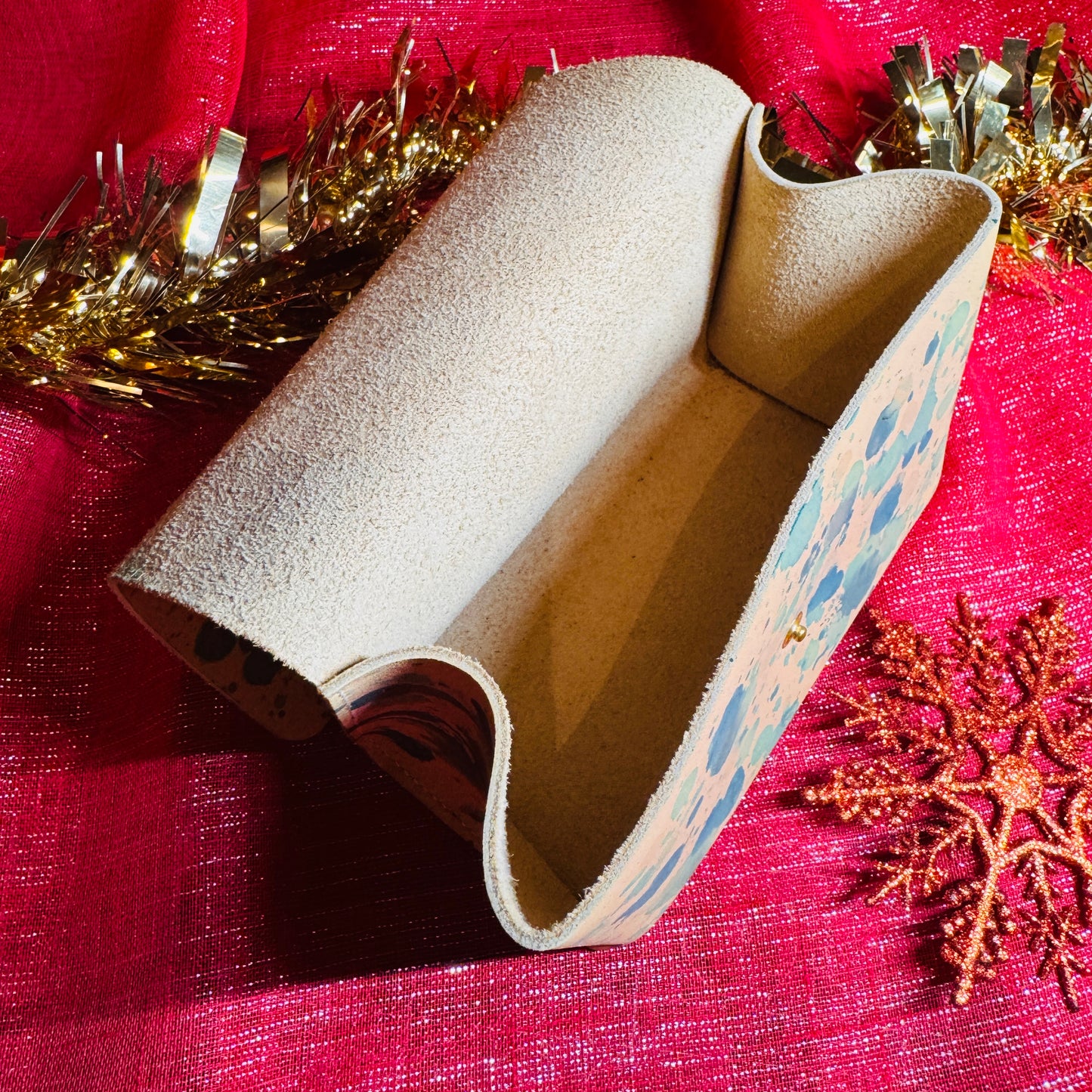 Leather Practical Pouch - InkSplat