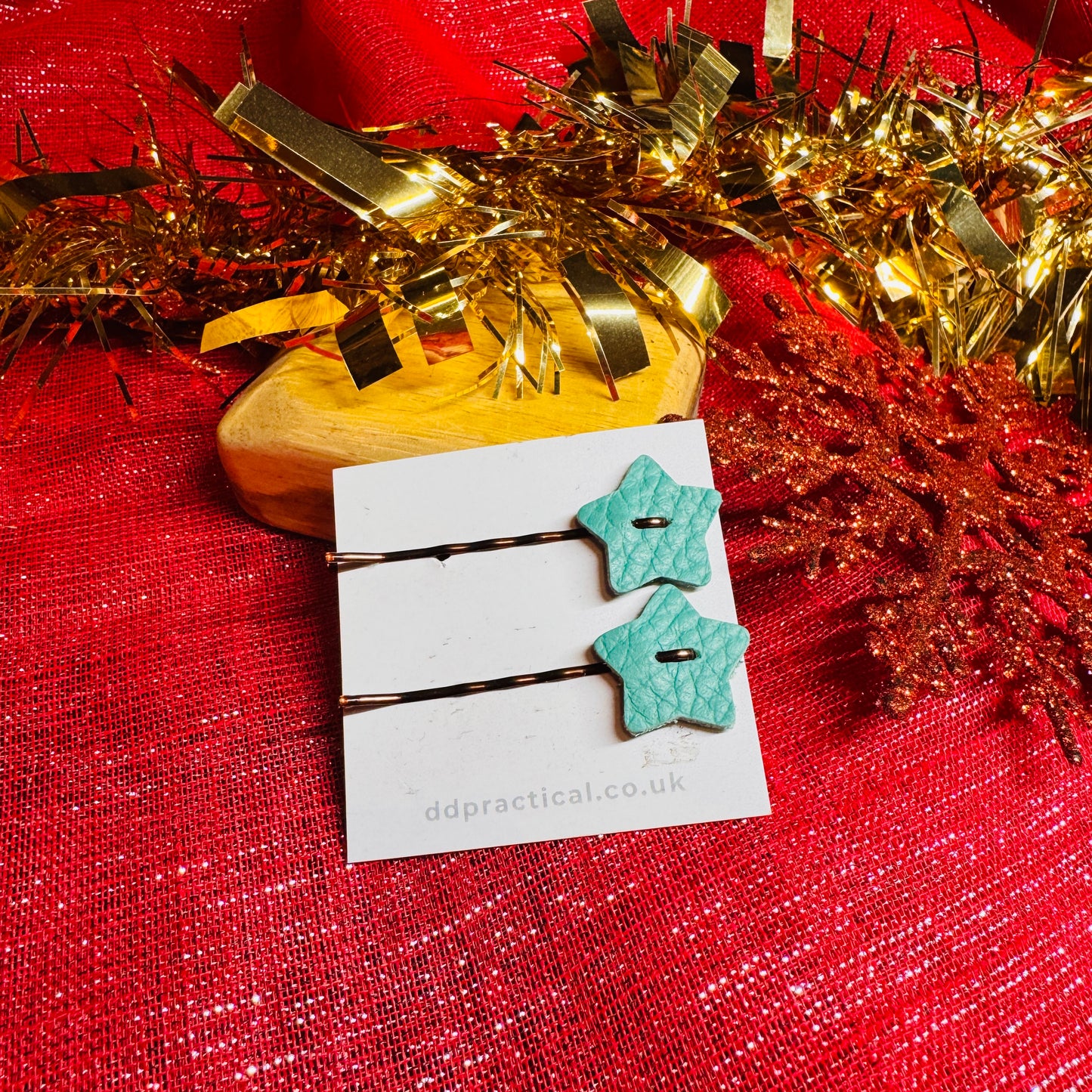 Leather Kirby Grip Accessories - Stars