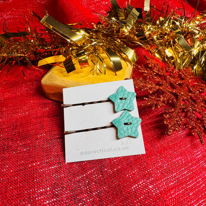 Leather Kirby Grip Accessories - Stars