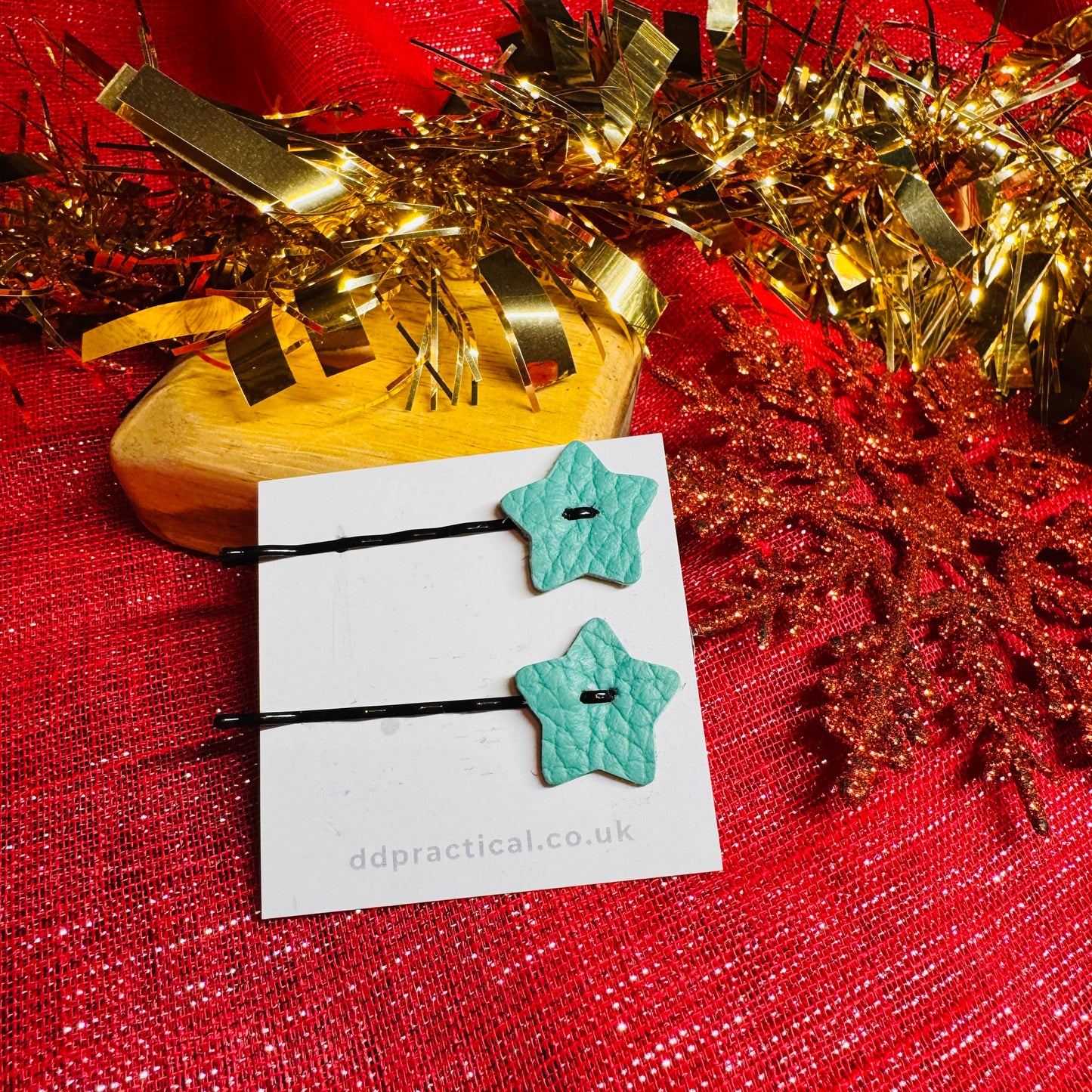 Leather Kirby Grip Accessories - Stars