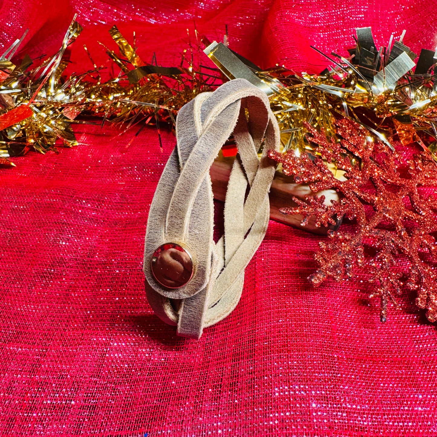 Leather Bracelets - Mystery Braid