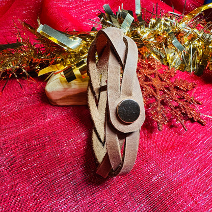 Leather Bracelets - Mystery Braid