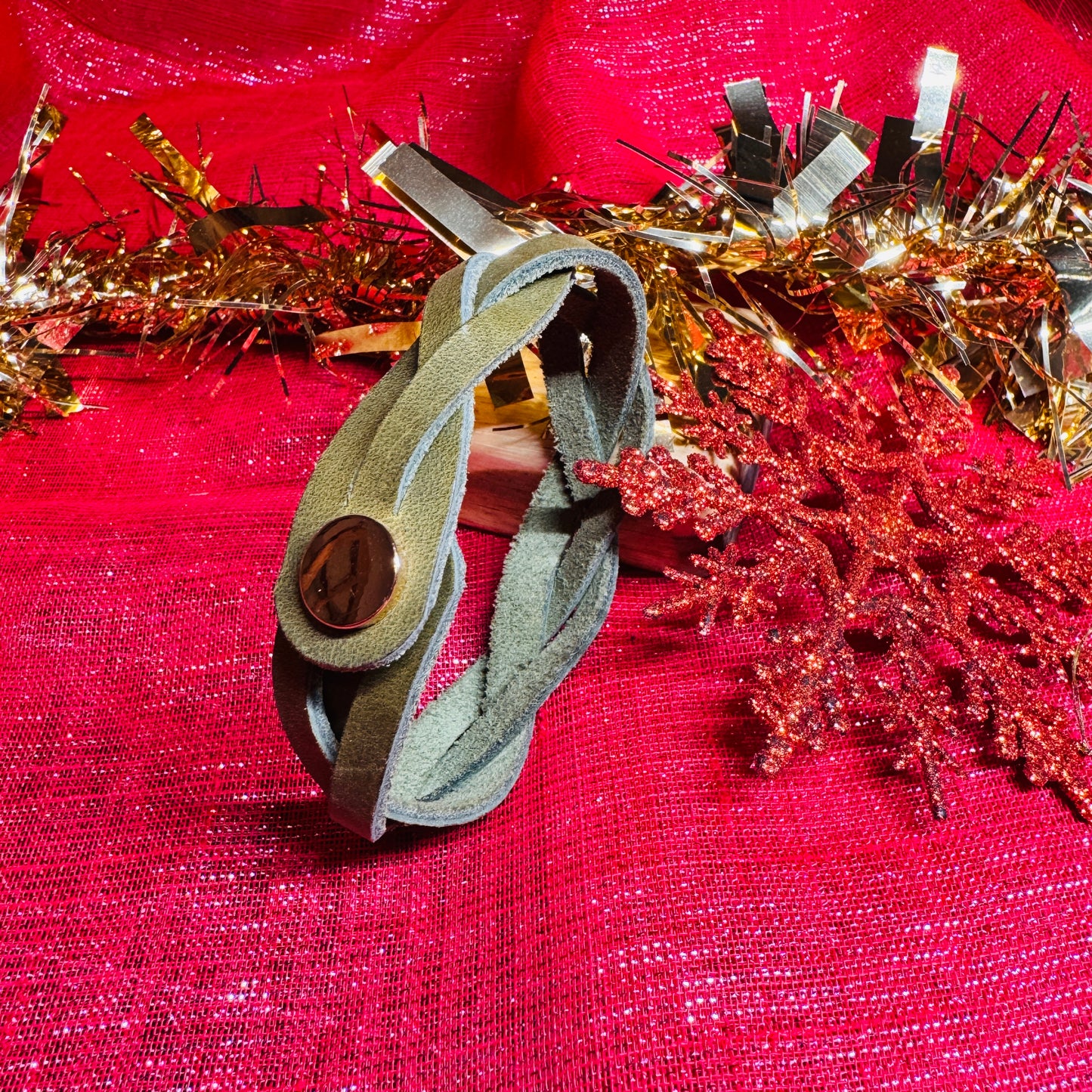 Leather Bracelets - Mystery Braid