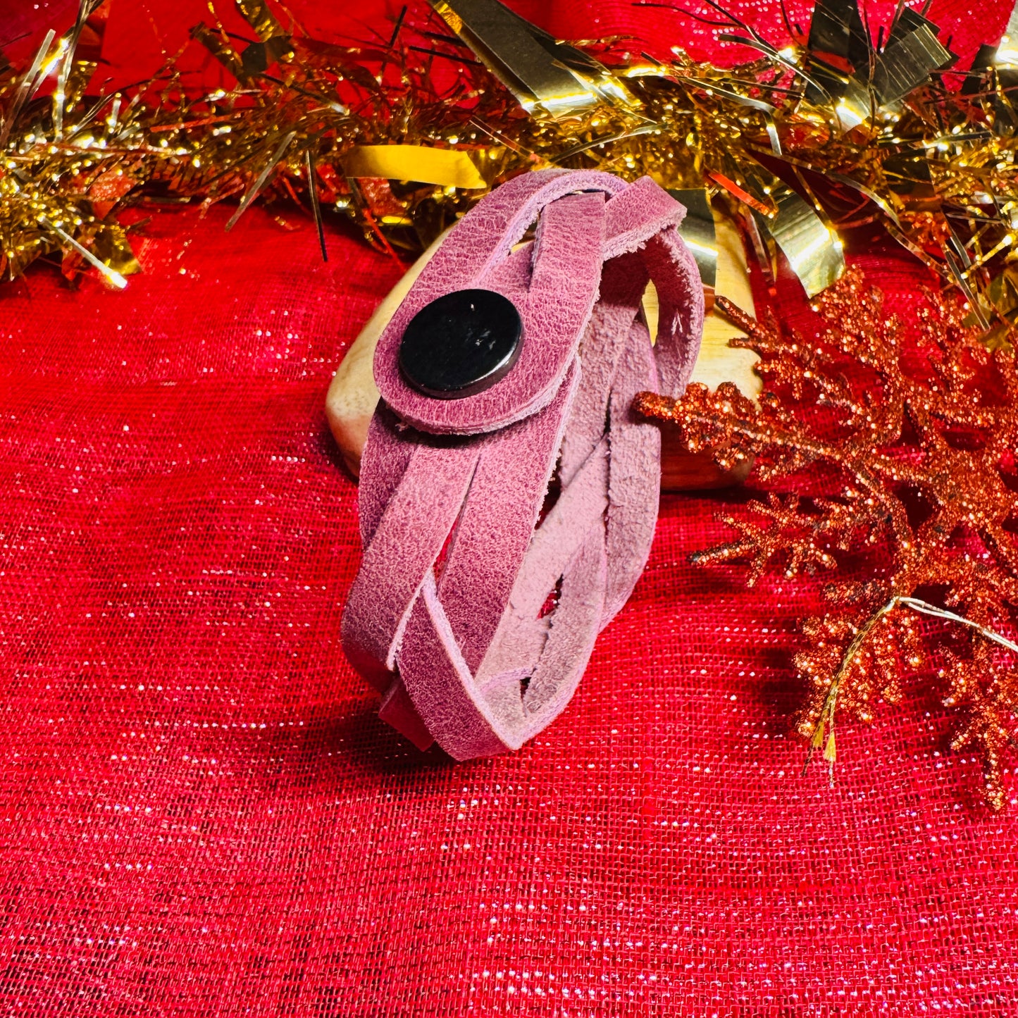 Leather Bracelets - Mystery Braid