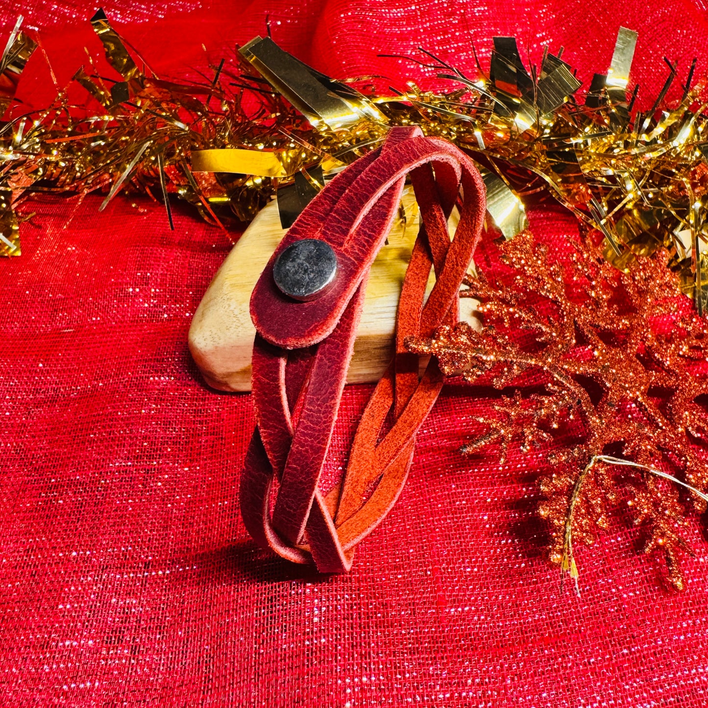 Leather Bracelets - Mystery Braid