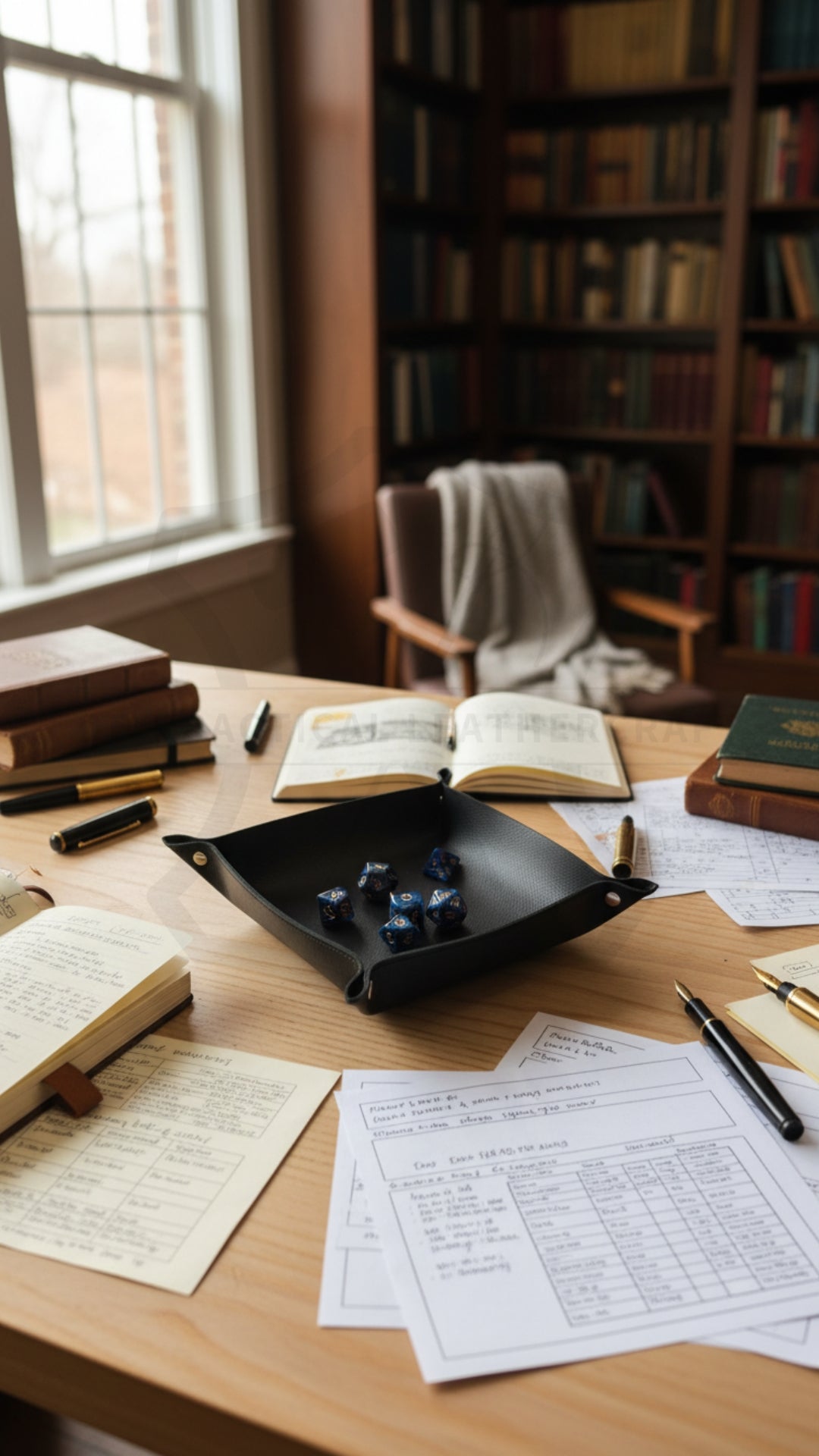 Leather Dice Tray