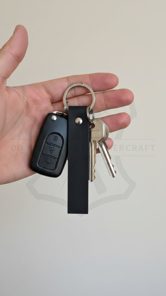 Leather Personalised Keyring
