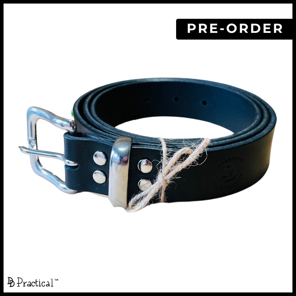 Pre-Order: Leather Rocky Belt 1.25 inch (32mm)