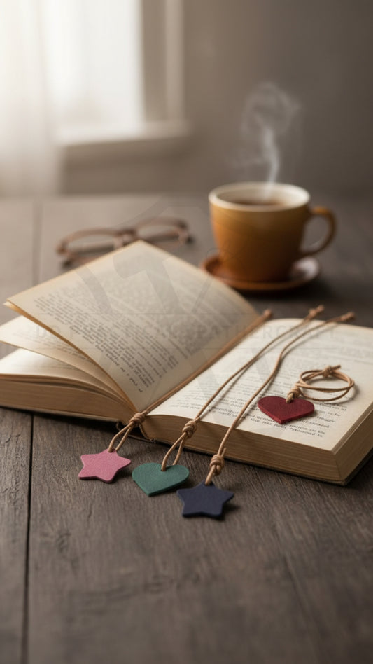 Leather String Bookmark
