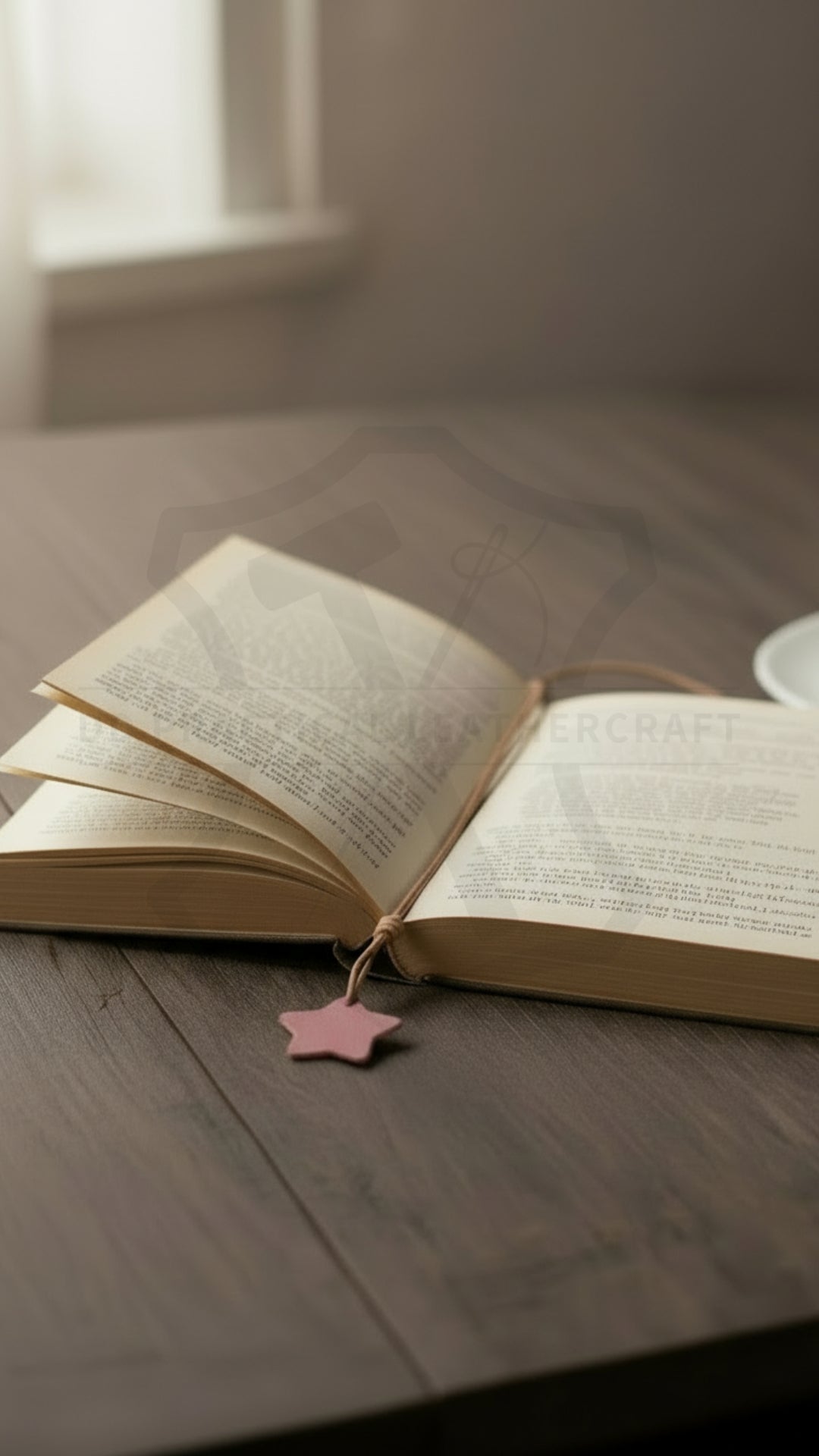 Leather String Bookmark