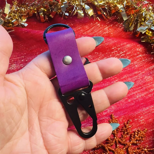 Leather Keyring - Tactical