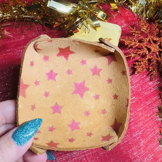 Leather Trinket Tray