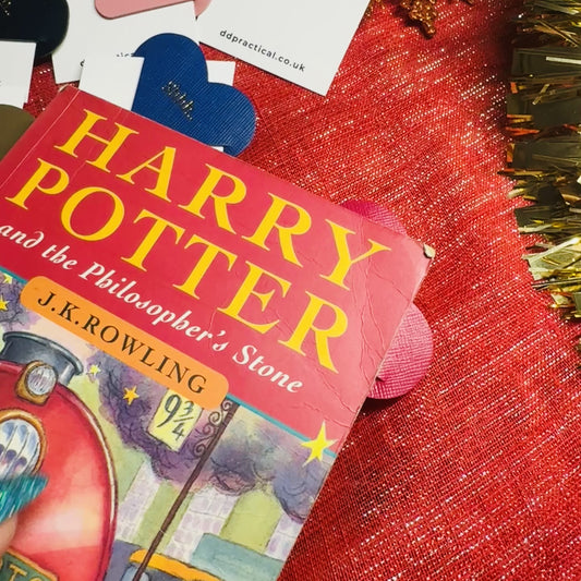 Leather Bookmark - Shhh..