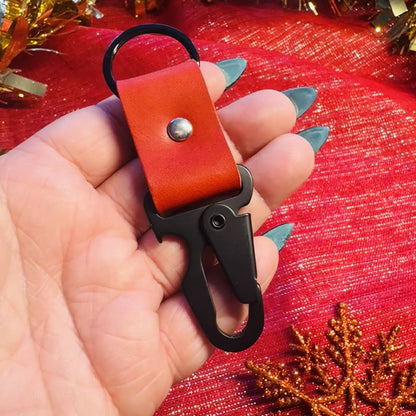 Leather Keyring - Tactical Bottle Opener